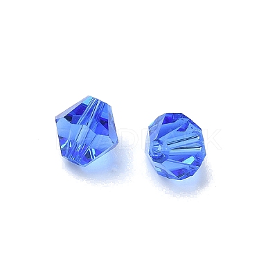 Imitation Austrian Crystal Beads SWAR-F022-6x6mm-206-1