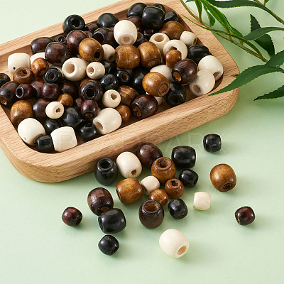 Dyed Natural Wood Beads WOOD-CW0001-01-LF-1