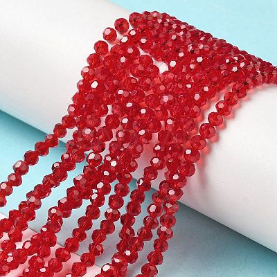 Transparent Glass Beads Strands LS-EGLA-A035-T3mm-D07-1