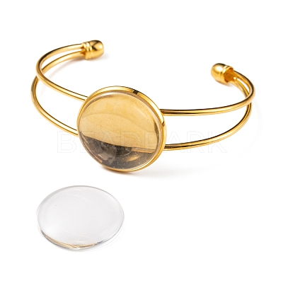 DIY Blank Dome Bangle Making Kit DIY-FS0003-50G-1