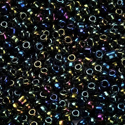 FGB 8/0 Grade A Round Glass Seed Beads SEED-Q008-3mm-F605-1