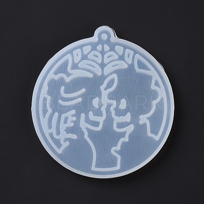 DIY Skull Theme Pendant Silicone Molds SIMO-H010-07B-1