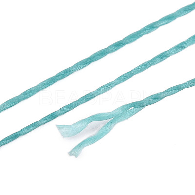 2-Ply Round Waxed Cotton Thread Cords YC-T004-01A-17-1