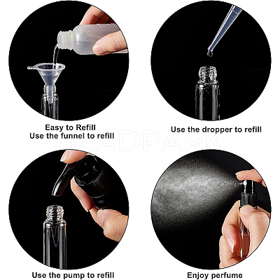 Refillable Bottles Set AJEW-BC0001-90A-1