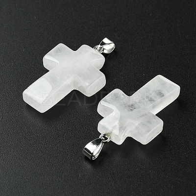 Natural Quartz Crystal Pendants GG-K002-11R-1