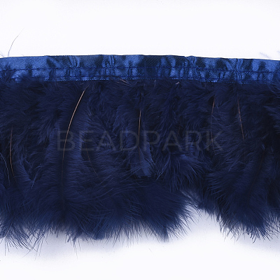 Turkey Feather Fringe Trimming FIND-T037-03C-1