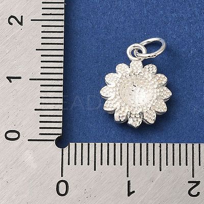 925 Sterling Silver Sunflower Charms LS-STER-K180-03S-1