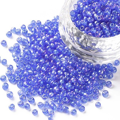 (Repacking Service Available) Round Glass Seed Beads SEED-C016-3mm-166-1