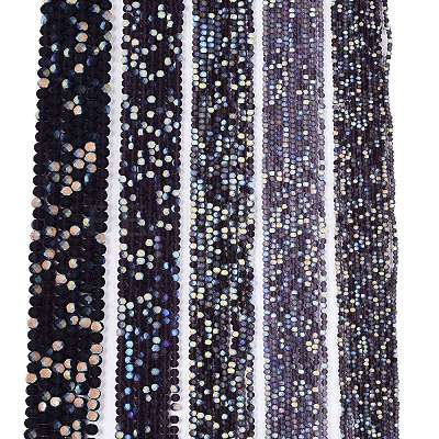 Transparent Glass Beads Strands EGLA-A044-T3mm-MB15-1