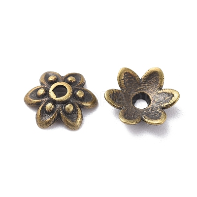 Tibetan Style Bead Caps MLF0626Y-NF-1