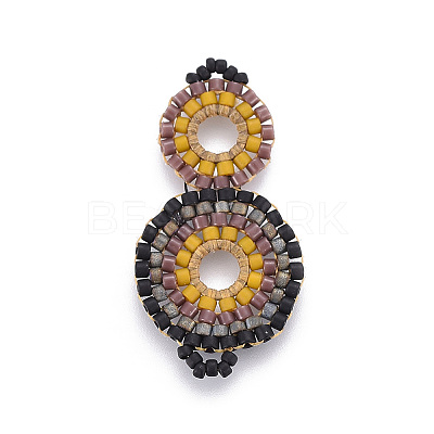MIYUKI & TOHO Handmade Japanese Seed Beads Links SEED-A027-G26-1