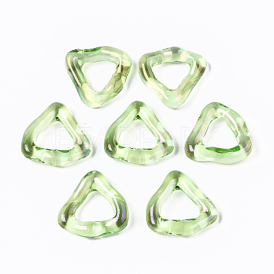 Transparent Resin Finger Rings RJEW-T013-005-E08-1