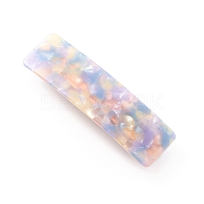 Cellulose Acetate(Resin) Hair Barrette PHAR-F012-02F-1