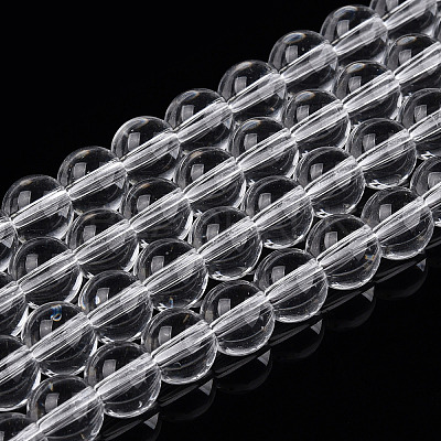 Transparent Glass Beads Strands X-GLAA-T032-T6mm-13-1