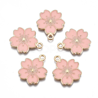 Alloy Enamel Pendants ENAM-S121-115M-1
