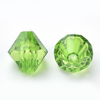 Transparent Acrylic Beads TACR-S146-8mm-13-1