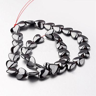 Non-magnetic Synthetic Hematite Bead Strands G-F300-22D-09-1