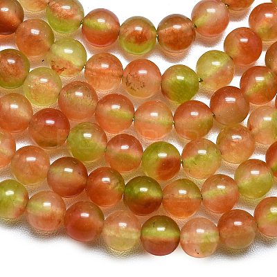 Natural Malaysia Jade Beads Strands G-L645-C01-4mm-25-1