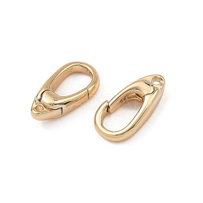 SHEGRACE Brass Lobster Claw Clasps XGRQ58343-755G-1
