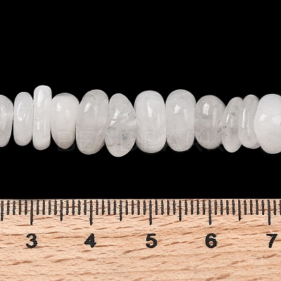 Natural White Jade Beads Strands G-A285-A13-01-1