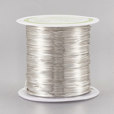 Round Copper Beading Wire for Jewelry Making YS-TAC0004-0.6mm-01-1