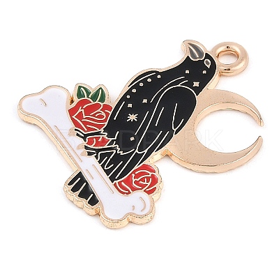 Alloy Pendants ENAM-R004-03KCG-02-1