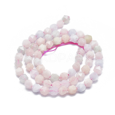 Natural Morganite Beads Strands G-K303-B03-10mm-1