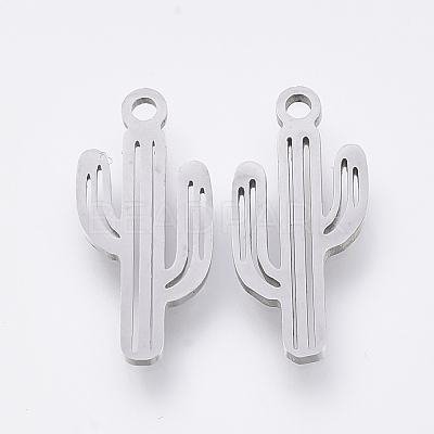 Tarnish Resistant 201 Stainless Steel Pendants STAS-S110-001P-1