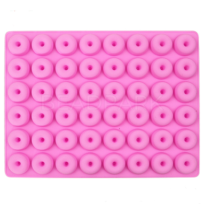 48-Cavity Silicone Donut Wax Melt Molds 