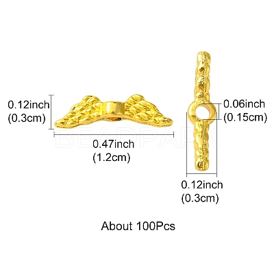 100Pcs Alloy Beads FIND-FS0002-45-1