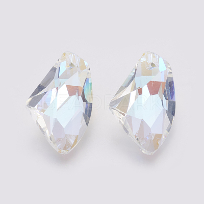 K9 Glass Rhinestone Pendants GLAA-K034-D03-1