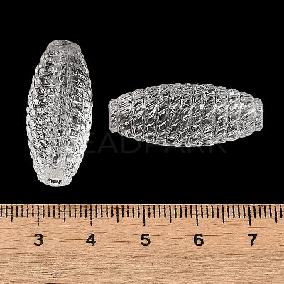 Transparent Acrylic Beads TACR-G048-16-1