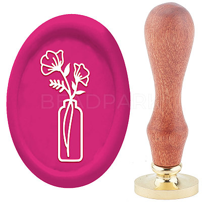 Wax Seal Stamp Set AJEW-WH0212-393-1