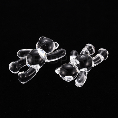 Transparent Acrylic Beads MACR-S373-01B-205-1