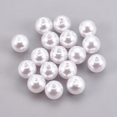 ABS Plastic Imitation Pearl Beads X-KY-G009-14mm-03-1