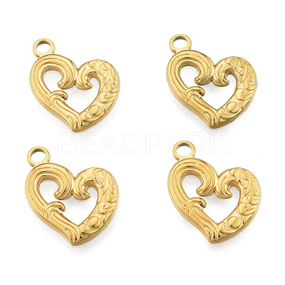 Ion Plating(IP) 201 Stainless Steel Pendants STAS-N098-222LG-1