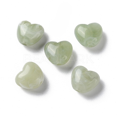 Opaque Acrylic Beads MACR-F079-04A-1