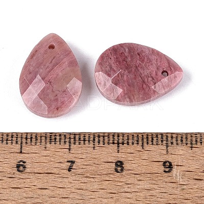 Natural Rhodonite Pendants G-N362-13E-1