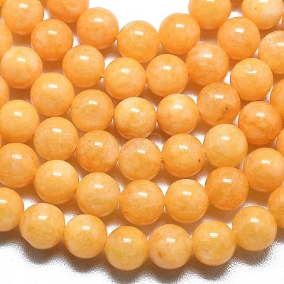 Natural Malaysia Jade Beads Strands G-L645-A01-8mm-10-1
