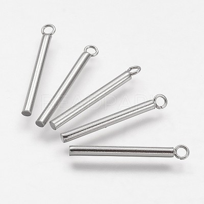 Tarnish Resistant 304 Stainless Steel Pendants STAS-F041-52-1