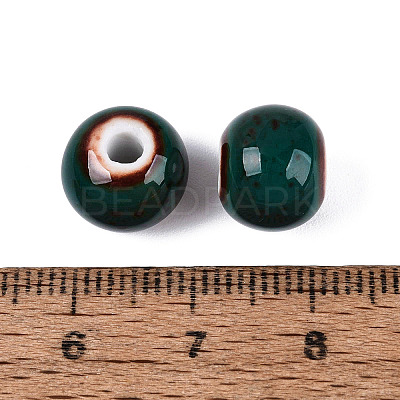 Vintage Handmade Porcelain Beads PORC-Q006-13A-20-1