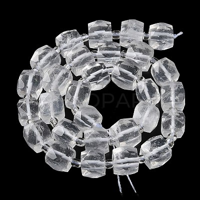 Natural Quartz Crystal Beads Strands G-B065-A12-1