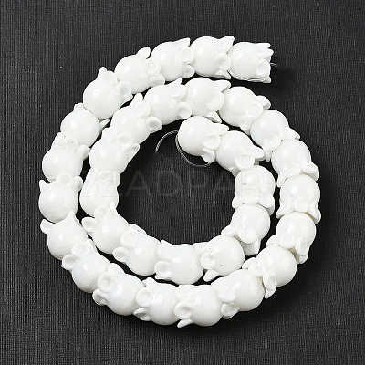 1 Strand Gold Sand Lampwork Beads Strands LAMP-SC0001-54-1