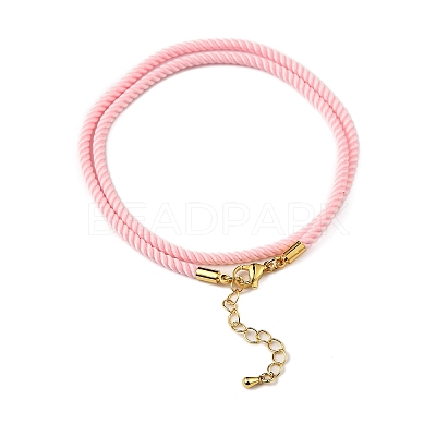 Nylon Milan Cord Necklace Making X-MAK-M028-01G-29-1