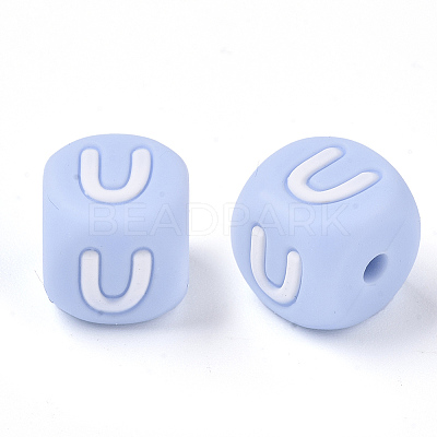 Food Grade Eco-Friendly Silicone Beads X-SIL-R011-10mm-02U-1