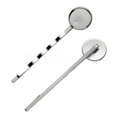 Iron Hair Bobby Pin Findings X-IFIN-Q101-5P-1