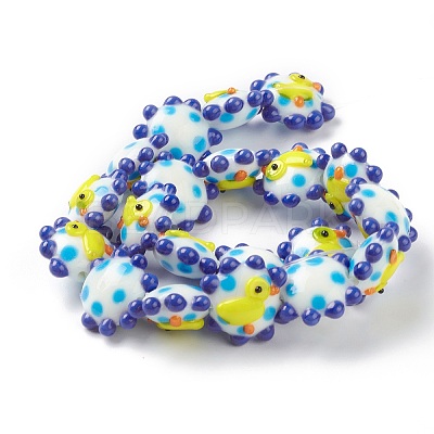 Handmade Lampwork Beads X1-LAMP-J092-01C-1