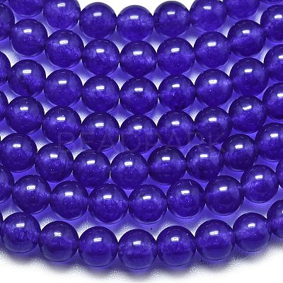 Natural Malaysia Jade Beads Strands G-L645-C01-4mm-07-1