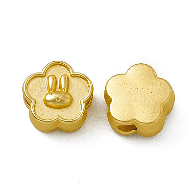 Rack Plating Alloy Beads PALLOY-M202-18MG-1