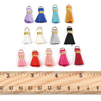 20Pcs Handmade Polycotton(Polyester Cotton) Tassel Decorations FIND-FS0003-27H-1